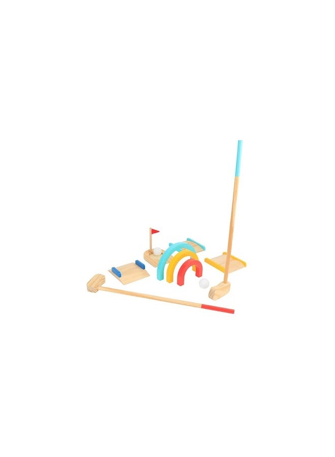 Tooky Toy - Kids Wooden Golf Set - 11 Pcs - Image 3